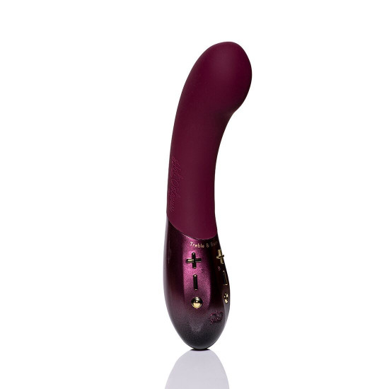 Вибратор для точки G с Treble and Bass Technology, 2 мотора, мягкий кончик Hot Octopuss Kurve