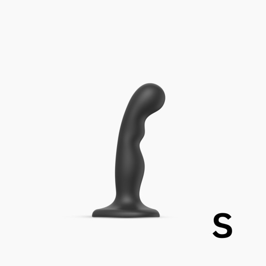 Насадка для страпона для стимуляции точки P&G, чёрная Strap-On-Me Dildo Plug P&G Black, S