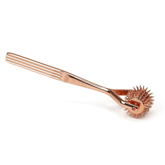 Пятирядное колесо Вартенберга, золотистое Liebe Seele Five-Row Wartenberg Pinwheel Rose Gold