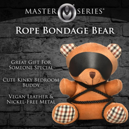 Іграшка плюшевий ведмідь, розмір 22×16×12 см ROPE Teddy Bear Plush