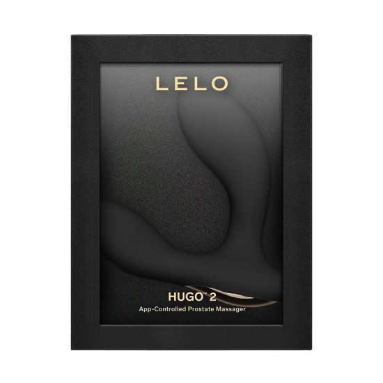 Масажер простати, чорний LELO Hugo 2 Black