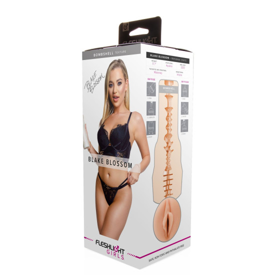 Мастурбатор зі зліпка вагіни, дуже ніжний Fleshlight Girls: Blake Blossom - Bombshell