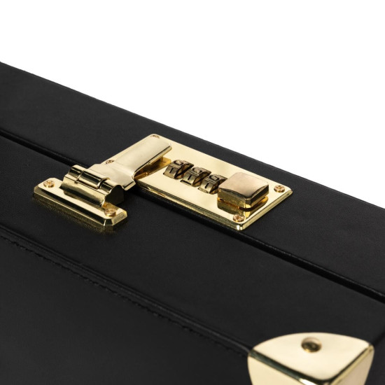 Набір для BDSM, 13 предметів, шкіра Bedroom Fantasies Bondage Suitcase 13 Pcs Cow Leather