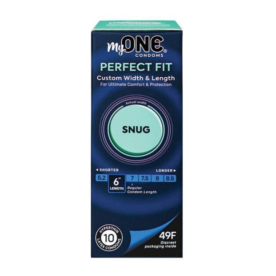 Презервативи в картонній коробці MyONE Snug, 10 шт