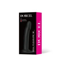 Фалоімітатор на присосці, чорний Dorcel Real Pleasure Black, M