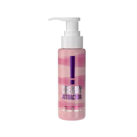 Увлажняющий крем-гель 2 в 1 с афродизиаком, унисекс Intt Creamy Attraction Seduction, 100 ml