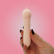 Вибропуля с USB-зарядкой Unihorn USB Bullet Heart Throb