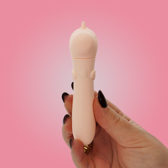 Вибропуля с USB-зарядкой Unihorn USB Bullet Heart Throb