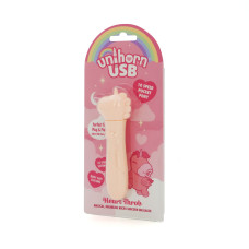 Вибропуля с USB-зарядкой Unihorn USB Bullet Heart Throb