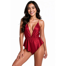 Еротичне боді, бордове Passion Sensie Body Burgundy, M
