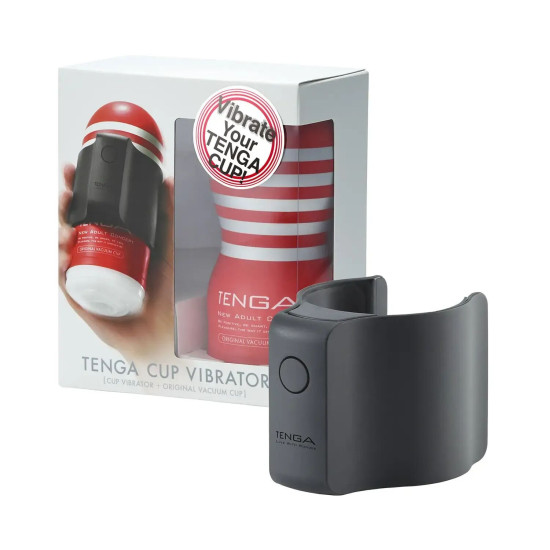 Вибронасадка, 7 режимов, 1 мастурбатор в комплекте Tenga Cup Vibrator