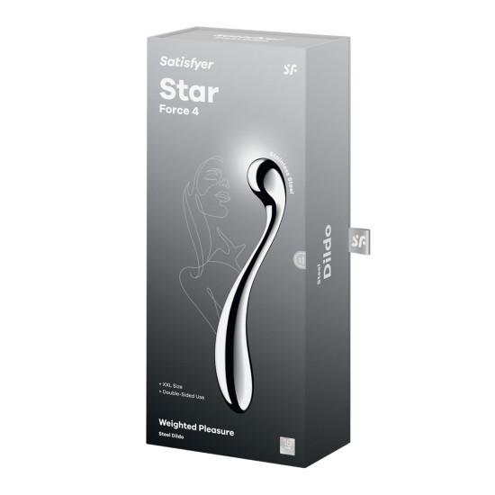 Металлический фаллоимитатор Satisfyer Star Force 4