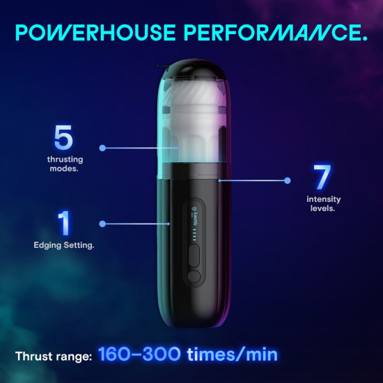 Смарт-мастурбатор, режим edging, имитация фрикций Kaotik Labs The Shockwave