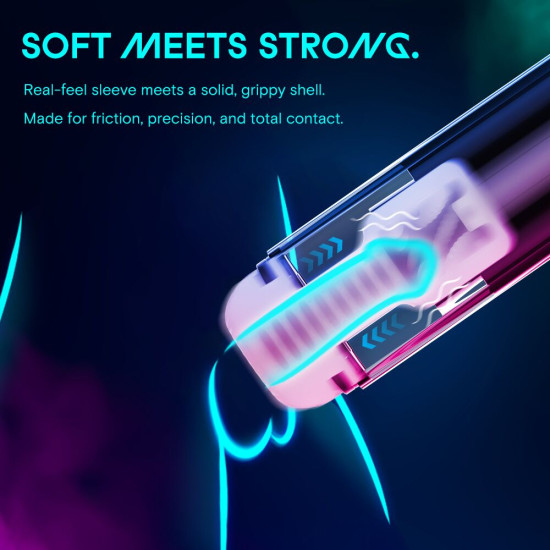 Смарт-мастурбатор, режим edging, имитация фрикций Kaotik Labs The Shockwave