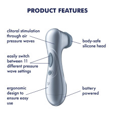 Вакуумный клиторальный стимулятор Satisfyer Pro 2 Generation 2 Battery Series (мятая упаковка)