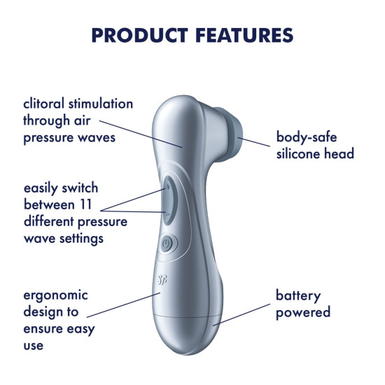 Вакуумный клиторальный стимулятор Satisfyer Pro 2 Generation 2 Battery Series (мятая упаковка)