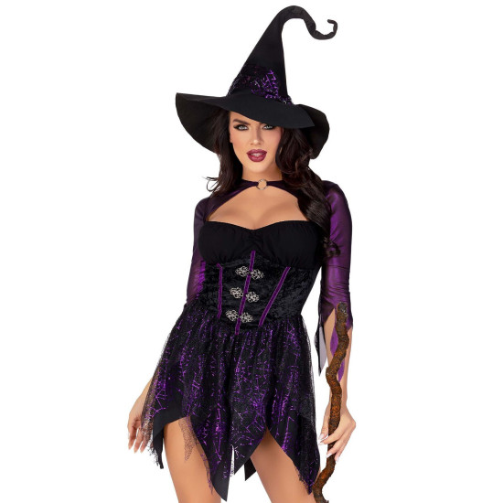 Костюм відьми (сукня, капелюх) Leg Avenue Mystical Witch, L