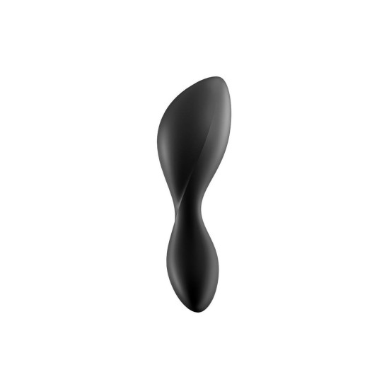 Анальна смарт-пробка з вібрацією, чорна Satisfyer Trendsetter Black