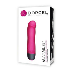 Вібратор малинового кольору для клітора і точки G Dorcel Mini Must Magenta