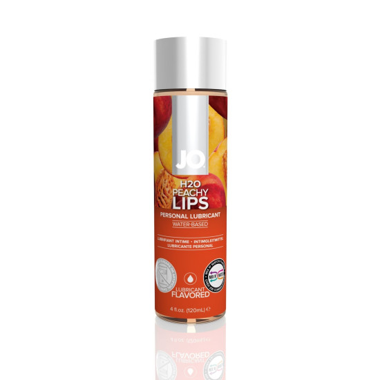 JO H2O Peachy Lips, 120 ml - персиковий лубрикант на водній основі