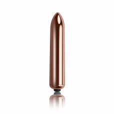 Вібропуля потужна перезаряджається кольору рожевого золота Rocks Off Ignition Rose Gold