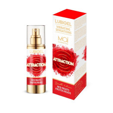Рідкий вібратор з фруктовим ароматом MAI Lubigel Red Fruits, 30 ml