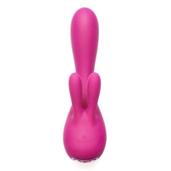 Вибратор-кролик цвета фуксии с тремя моторами, глубокая вибрация Je Joue Fifi Fuchsia