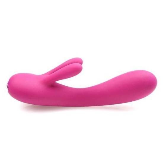 Вибратор-кролик цвета фуксии с тремя моторами, глубокая вибрация Je Joue Fifi Fuchsia