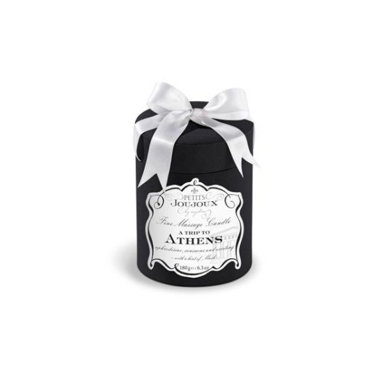 Массажная свеча с ароматом мускуса и пачули в подарочной упаковке Petits Joujoux Athens Musk and Patchouli, 190 g