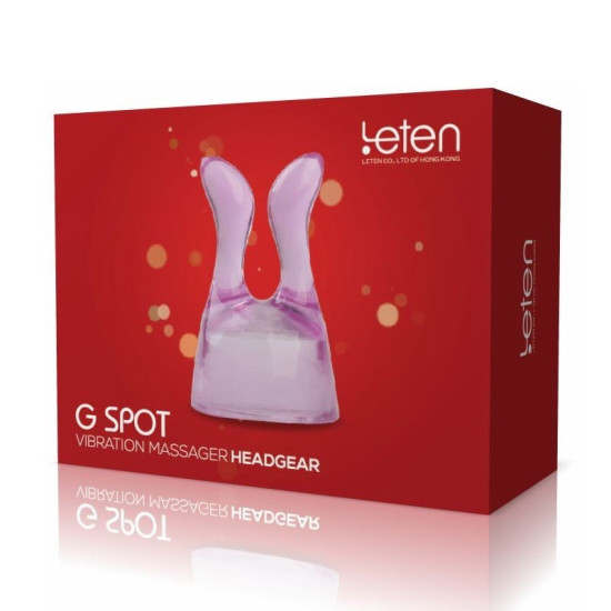 Насадка для вібромасажера 40×60 мм Leten G Spot Headgear 2