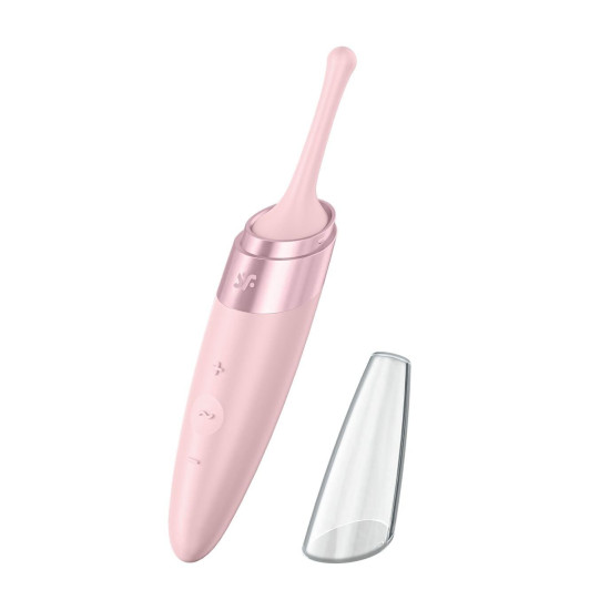Клиторальный вибратор, розовый Satisfyer Twirling Delight Rose