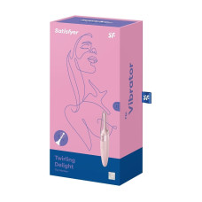 Кліторальний вібратор, рожевий Satisfyer Twirling Delight Rose