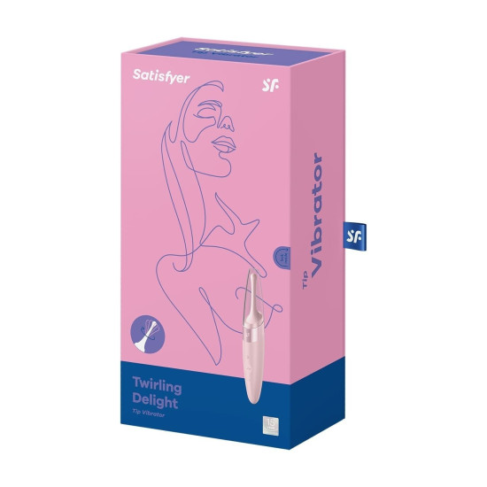 Клиторальный вибратор, розовый Satisfyer Twirling Delight Rose
