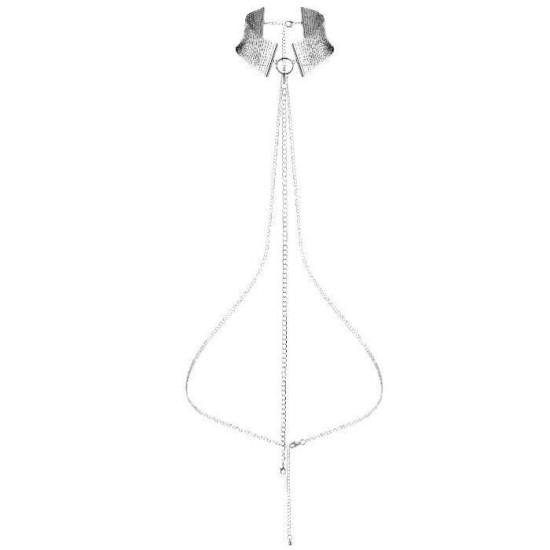 Сексуальна прикраса, срібляста Bijoux Indiscrets Desir Metallique Collar Silver