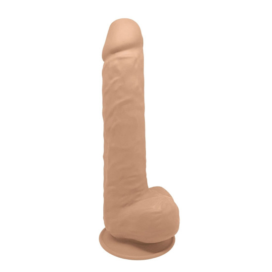Двошаровий фалоімітатор, довжина 38 см, діаметр 7 см SilexD Kingston Flesh Model, 15in