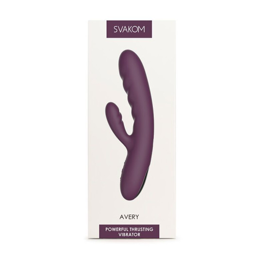 Вібратор-кролик, бузковий Svakom Avery Lilac