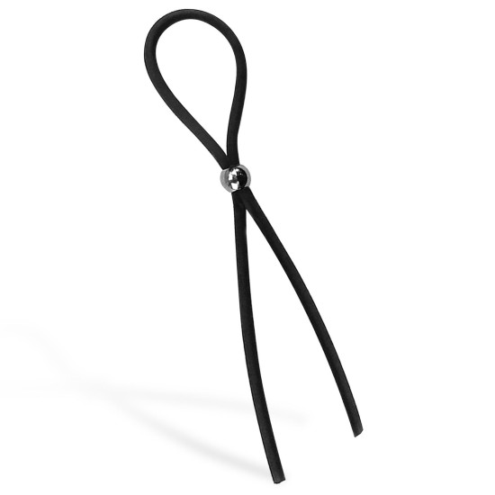 Эрекционное кольцо лассо с регулируемым диаметром, черное Art of Sex Lasso A