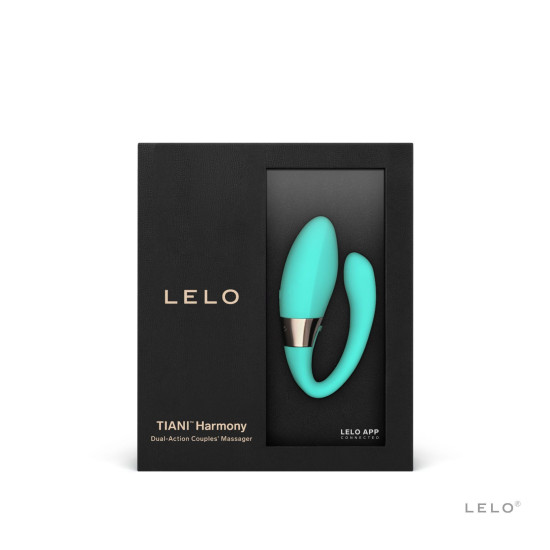 Вібратор для пар, аквамариновий LELO Tiani Harmony Aqua