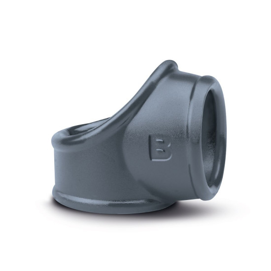 Класичне ерекційне кільце з ефектом слінгу, сіре Boners Classic Cocksling Grey