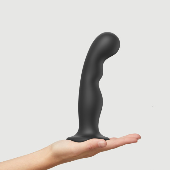 Насадка для страпона для стимуляции точки P&G, чёрная Strap-On-Me Dildo Plug P&G Black, XL