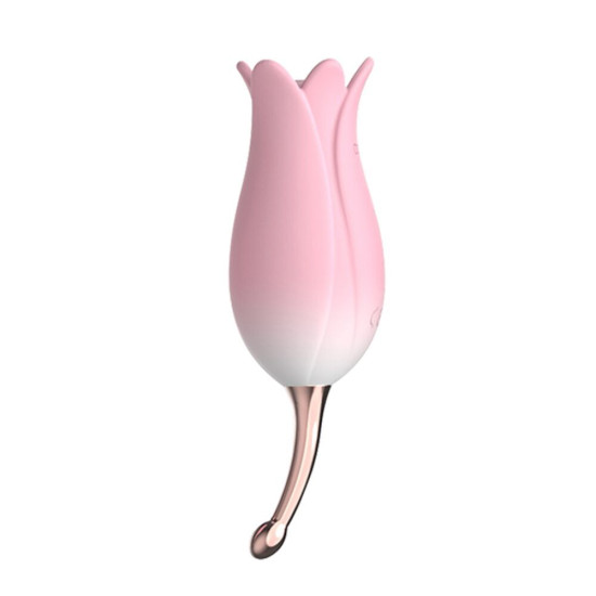 Ультразвуковий вібратор для клітора з 2 додатковими насадками Otouch Bloom Ultrasonic Clitoris