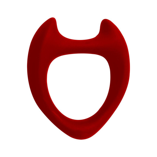 Эрекционное кольцо, красное Wooomy Toro Red, L