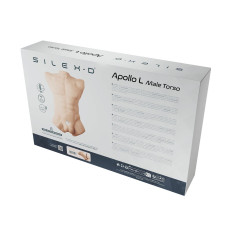 Мастурбатор-мужской торс с фаллоимитатором на присоске, телесный SilexD Apollo Male Torso, L