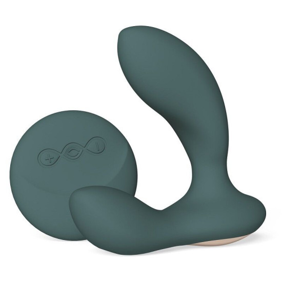 Массажёр простаты с пультом, зелёный LELO Hugo 2 Remote Green