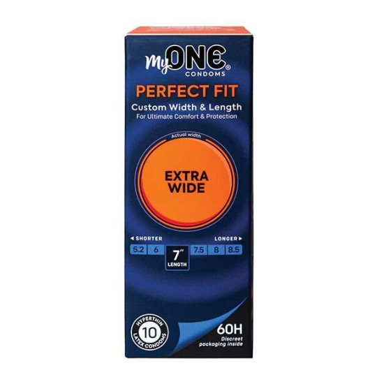Презервативи в картонній коробці MyONE Extra Wide, 10 шт