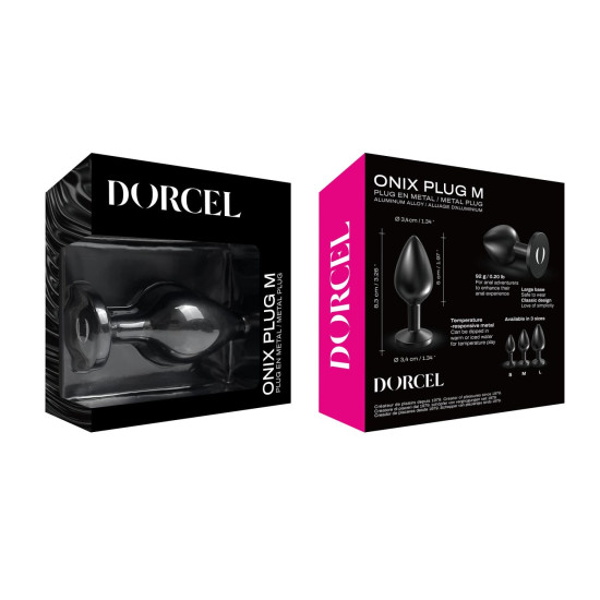 Анальна пробка Dorcel Onix Plug, M