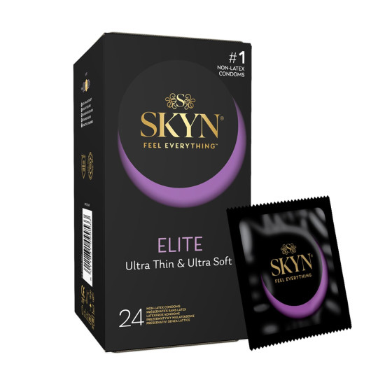 Ультратонкие презервативы для чувствительного контакта SKYN Elite, 24 шт