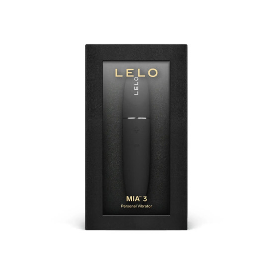 Вибропуля с элегантным дизайном, черная Lelo Mia 3 Black