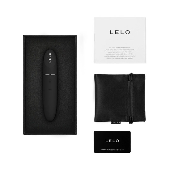 Вибропуля с элегантным дизайном, черная Lelo Mia 3 Black