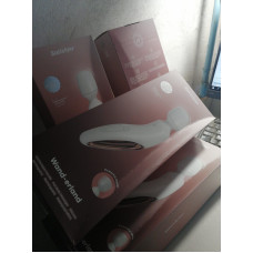 Вібромасажер, білий/рожеве золото Satisfyer Wand-erland White/Rosegold (пом’ята упаковка)